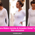 Vera Miales incinta di Amedeo Goria? Le foto esclusive