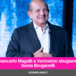 Giancarlo Magalli a Verissimo sbugiarda Sonia Bruganelli
