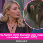 Manila Nazzaro contro il bacio tra Soleil e Sophie: criticata dalla comunità LGBTQ