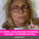 Mara Venier, come sta dopo l'incidente. La "frecciata" di Christian De Sica