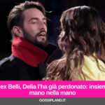 Alex Belli, Delia l’ha già perdonato: insieme mano nella mano