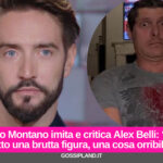 Aldo Montano imita e critica Alex Belli: “Ha fatto una brutta figura, una cosa orribile”