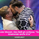 Davide Silvestri, Alex Belli gli confessa: “Sono innamorato anche di te”