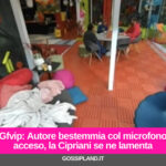 Gfvip: Autore bestemmia col microfono acceso, la Cipriani se ne lamenta