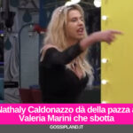 Nathaly Caldonazzo dà della pazza a Valeria Marini che sbotta
