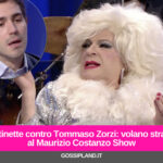 Platinette contro Tommaso Zorzi: volano stracci al Maurizio Costanzo Show