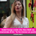 Soleil Sorge crede che Alex Belli sia innamorato di lei: “Io ho messo un punto”