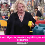 Alfonso Signorini, nessuna squalifica per Katia Ricciarelli
