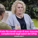 Katia Ricciarelli svela di aver ricevuto complimenti dagli autori del GfVip