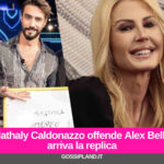 Nathaly Caldonazzo offende Alex Belli: arriva la replica