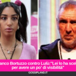 Franco Bortuzzo contro Lulù:"Lei lo ha scelto per avere un po’ di visibilità"