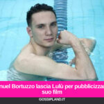Manuel Bortuzzo lascia Lulù per pubblicizzare il suo film