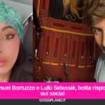 Manuel Bortuzzo e Lulù Selassiè, botta risposta sui social