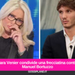 Mara Venier condivide una frecciatina contro Manuel Bortuzzo