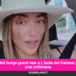 Soleil Sorge guest star a L'Isola dei Famosi per una settimana