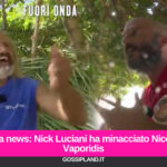 Isola news: Nick Luciani ha minacciato Nicolas Vaporidis?