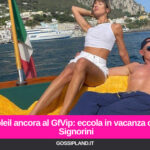 Soleil ancora al GfVip: eccola in vacanza con Signorini