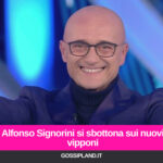 Alfonso Signorini si sbottona sui nuovi concorrenti Gvip7