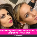Sonia Bruganelli schifa il matrimonio di Brignano a Flora Canto
