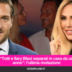 “Totti e Ilary Blasi separati in casa da un anno”: l’ultima rivelazione