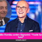 Attilio Romita contro Signorini: “Vuole farmi fuori”