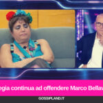 Gegia continua ad offendere Marco Bellavia